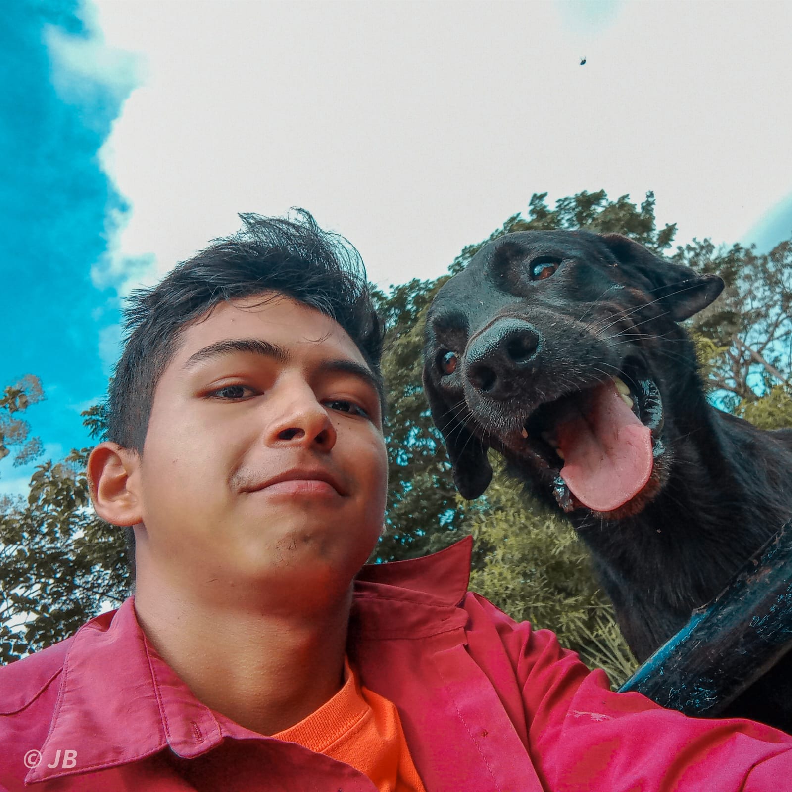Juan y su perro